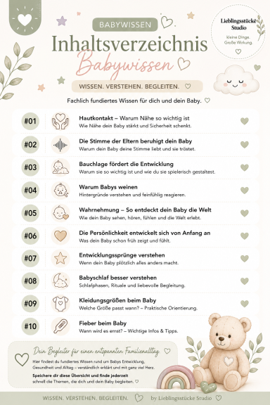 Pinterest-Infografik zu häufigen Gründen, warum Babys weinen Warum weinen Babys eigentlich?